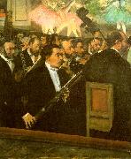 Edgar Degas The Orchestra of the Opera oil